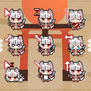 【全15種】動くマウスカーソル【狐狛ぎん】