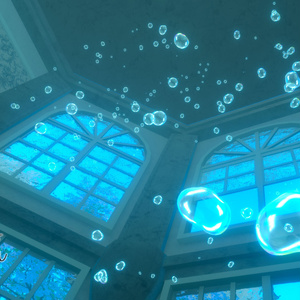 Bubbles System (シャボン玉ギミック)