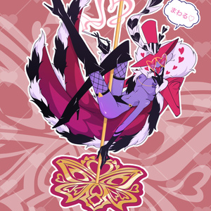 HazbinHotel, valentino, Valentino (Hazbin Hotel) / ハズビン