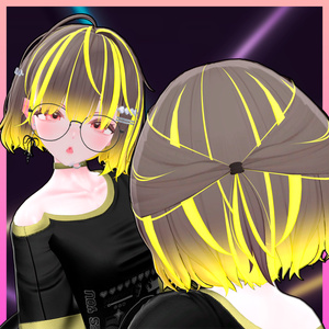 Ivy_Hair Hair Highlights Texture 【VRC Hair Texture - Nanaha】 缩略图 3