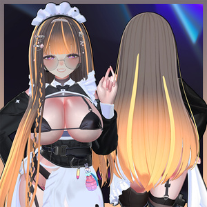 ♥ Iris_Hair ♥ Highlights Texture 【VRC Hair Texture - Nanaha】 缩略图 3