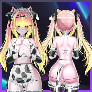 Rabid Wolf Twin tail Highlights Texture 【VRC Hair Texture - GLAY Unknown】 缩略图 3