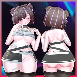 お団子ボブヘア Highlights Texture 【VRC Hair Texture - Li-ne_Shop】 缩略图 2