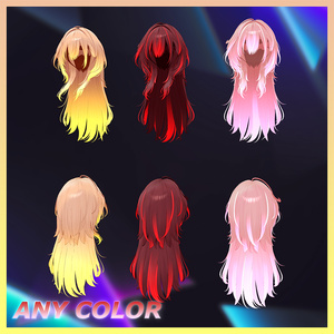 Sylin_Hair Highlights Texture 【VRC Hair Texture - Kyee_N】 缩略图 4