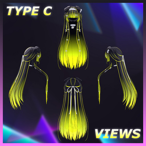 ♥ Classic Long ♥ Highlights Texture 【VRC Hair Texture - Nanaha】 缩略图 7