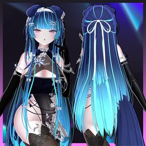♥ Classic Long ♥ Highlights Texture 【VRC Hair Texture - Nanaha】 缩略图 3