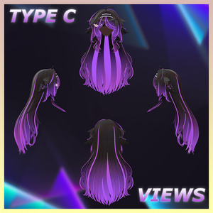 ♡⑅ Divine Hair ⑅♡ Highlights Texture 【VRC Hair Texture - WishList】 缩略图 7