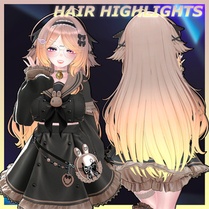 ♡⑅ Divine Hair ⑅♡ Highlights Texture 【VRC Hair Texture - WishList】
