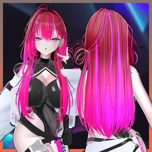 Lucid Hair Highlights Texture 【VRC Hair Texture - MOMORI】 缩略图 3