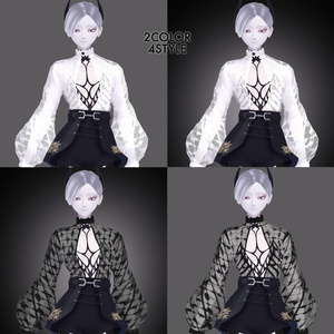 【オリジナル3Dモデル】Yegi イェギ【VRChatアバター】 缩略图 5