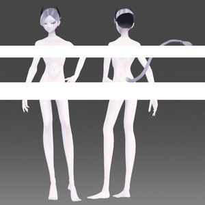 【オリジナル3Dモデル】Yegi イェギ【VRChatアバター】 缩略图 3