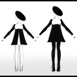 【旧素体対応】FlowersDress フラワードレス【VRChat想定衣装】 缩略图 5