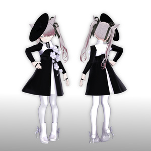 【旧素体対応】FlowersDress フラワードレス【VRChat想定衣装】 缩略图 14