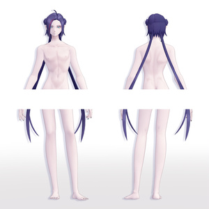 【オリジナル3Dモデル】Zain ザイン【VRChatアバター】 缩略图 5