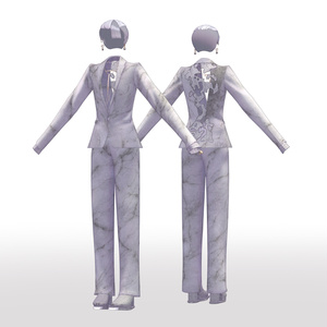 【VRC想定衣装】Dappled Sunlight Suit　木漏れ日スーツ 缩略图 16