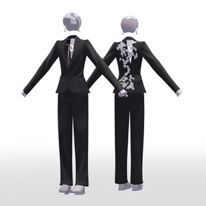 【VRC想定衣装】Dappled Sunlight Suit　木漏れ日スーツ 缩略图 13