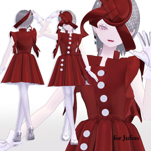 【VRC想定衣装】RetroDress レトロドレス 缩略图 4
