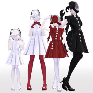【VRC想定衣装】RetroDress レトロドレス 缩略图 8