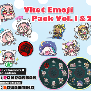 Vケット公式絵文字パックVol.1&2