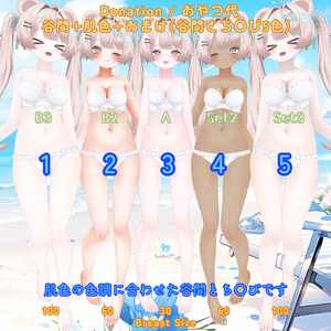 【ミルフィ】胸の谷間テクスチャ/ Milfy Body Texture 缩略图 4