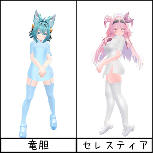 【20アバター対応】こすぷれナース服（下着付き６点セット） 缩略图 10