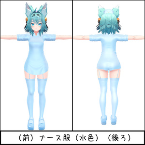 【20アバター対応】こすぷれナース服（下着付き６点セット） 缩略图 24