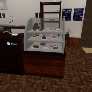 ケーキ棚 Cake Shelf【VRChat想定】