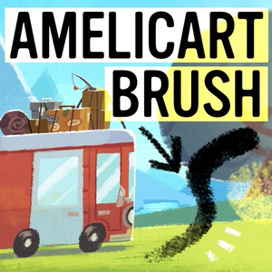 Amelicart Brush 2022 | Free for Commercial Use　ア・メリカブラシ2022 | 商用利用可
