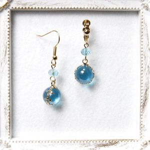 くらげピアス - yunchi-gallery - BOOTH