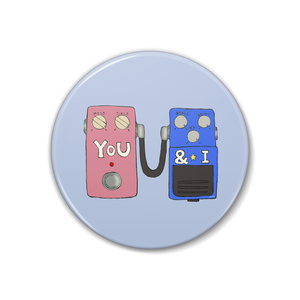 缶バッジ丸型(YOU&I)