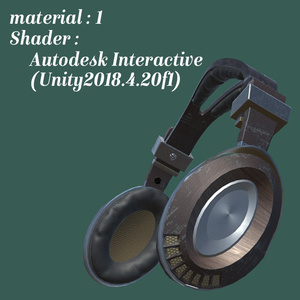 3Dモデル_ヘッドフォン_Headphone 缩略图 2