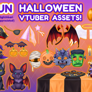 Vtuber Halloween Asset BIG Collection - VtuberハロウィンアセットBIGコレクション