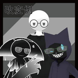 VRChat想定3Dアクセサリー【Float Glasses】 缩略图 7