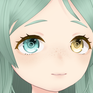 【Vroid】無料版あり瞳テクスチャ(色変更可能) Free Eyes Texture Color Changeable