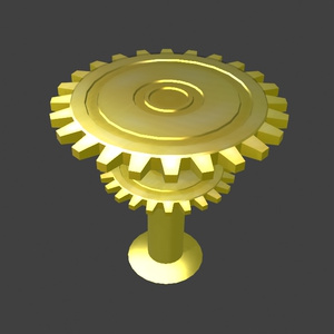Original 3D model "Gear Table