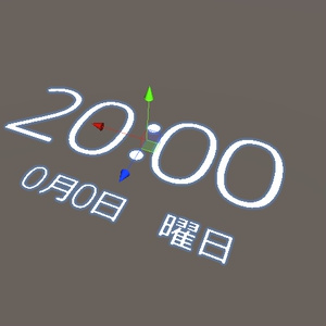 【OSC】アバター用デジタル時計システム 缩略图 5