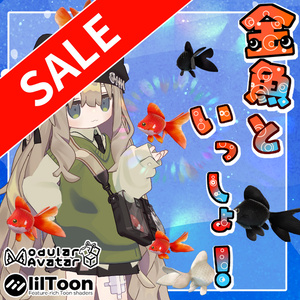 金魚連れ歩きアクセサリ「金魚といっしょ！」