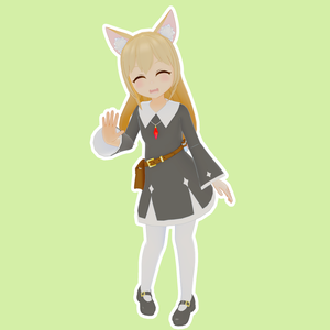 手を振るアニメーション