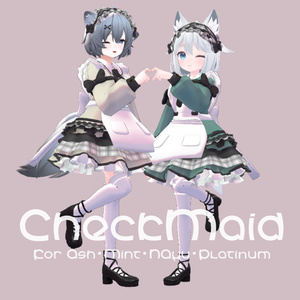 CheckMaid[アッシュ・ミント・ナユ・プラチナ・宵闇ねこる・真冬対応] 缩略图 2