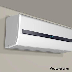 vectorworks 壁掛けエアコン v10～v12.5・vw2014