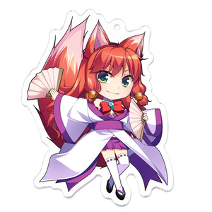 結　アクリルキーホルダー