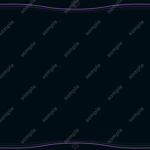 Floral Wave Frame