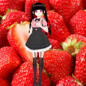 地雷系ツインテール女子・いちごちゃん