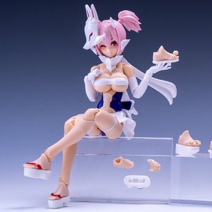 純白工房 エンジェルの羽衣 1/12 バスタードール 組立済 エンジェルの羽衣」 1/12キャラクターパーツセット - 白純工房