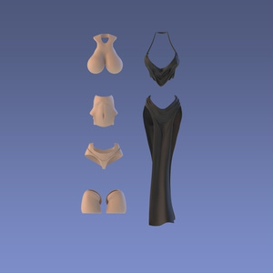 MSG body Bunny Girl Black (Skin 選択) - MUSCUTO SHOP - BOOTH