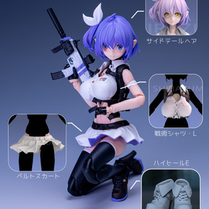 朱羅 弓兵 絆 アレンジフェイスパーツセット - hyena1129 - BOOTH