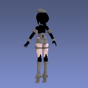 muscuto メカガデ子 2.0 特別版仕様 ガレージキット メカガデ子 2.0 (特別版仕様) - MUSCUTO SHOP - BOOTH