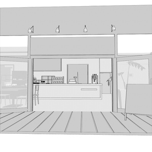 3Dカフェ・喫茶店(CLIPSTUDIOPAINT用) 缩略图 18
