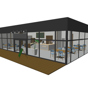 3Dカフェ・喫茶店(CLIPSTUDIOPAINT用) 缩略图 5