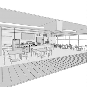 3Dカフェ・喫茶店(CLIPSTUDIOPAINT用) 缩略图 21